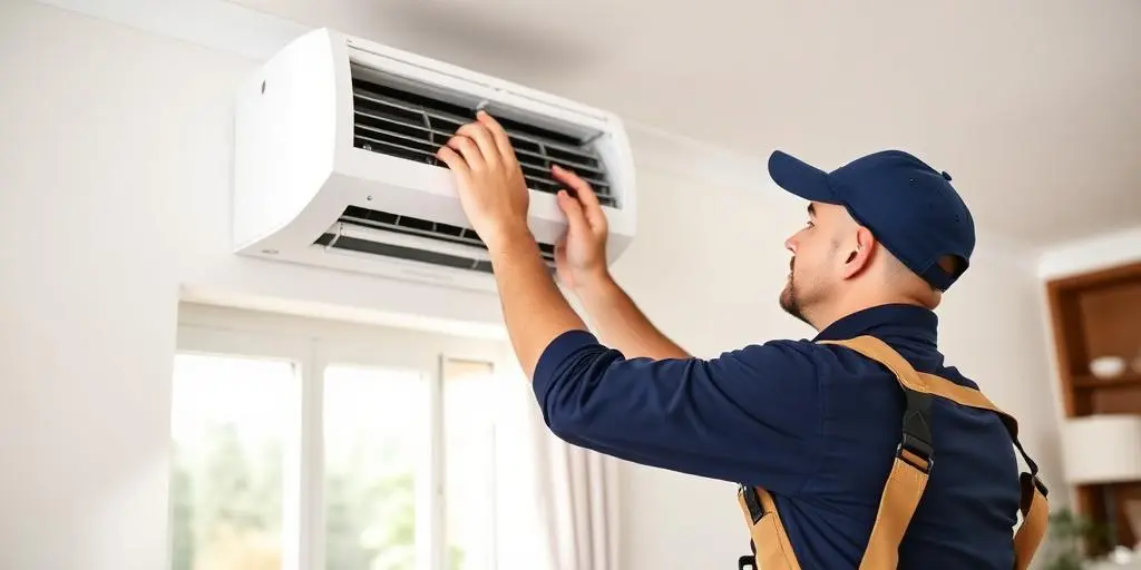 Instalação e manutenção de ar condicionado